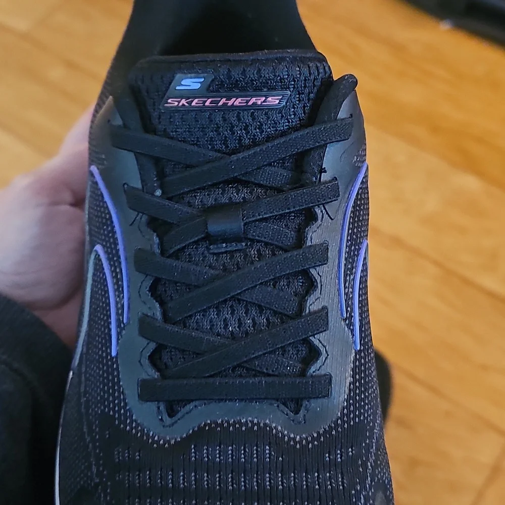 Skechers Women's Black Athletic Slip-Ins Running Shoes